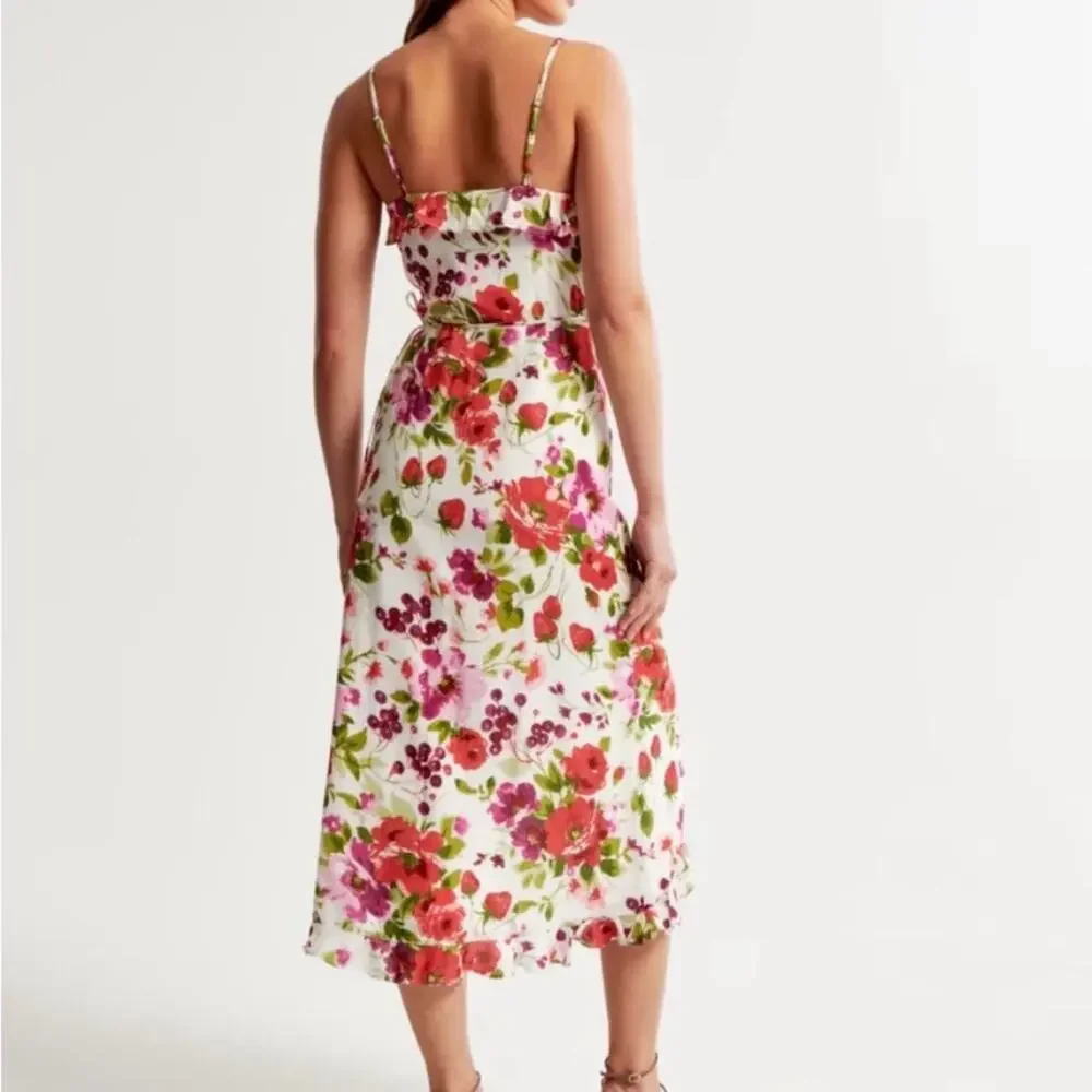 Abercrombie fitch floral midi
